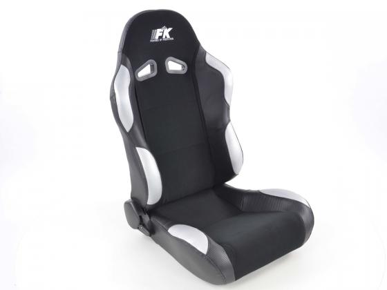FK Sportsitze Auto Halbschalensitze Set Spacelook Carbon in Motorsport-Optik