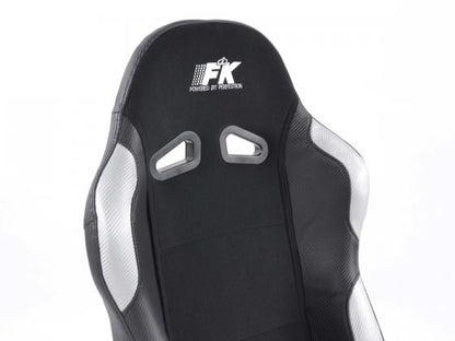 FK Sportsitze Auto Halbschalensitze Set Spacelook Carbon in Motorsport-Optik