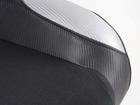 FK Sportsitze Auto Halbschalensitze Set Spacelook Carbon in Motorsport-Optik