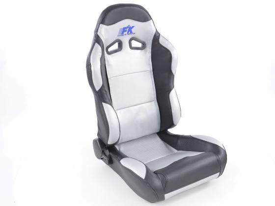FK Sportsitze Auto Halbschalensitze Set Spacelook Carbon in Motorsport-Optik