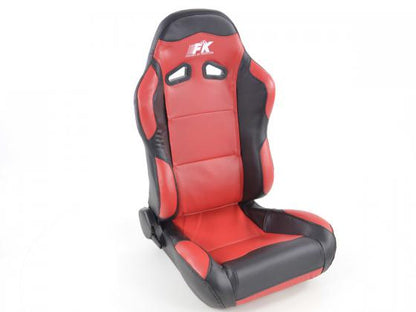 FK Sportsitze Auto Halbschalensitze Set Spacelook Carbon in Motorsport-Optik