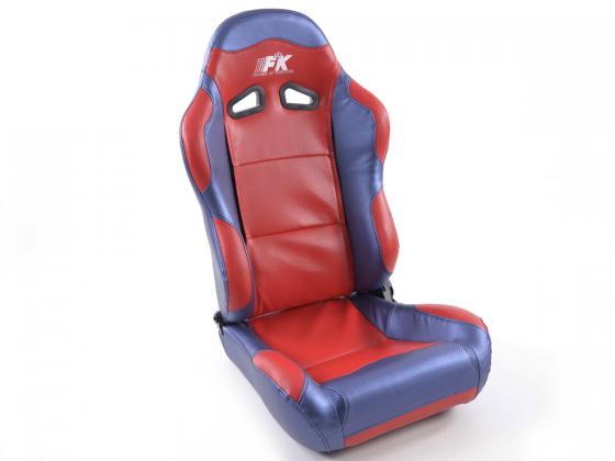 FK Sportsitze Auto Halbschalensitze Set Spacelook Carbon in Motorsport-Optik