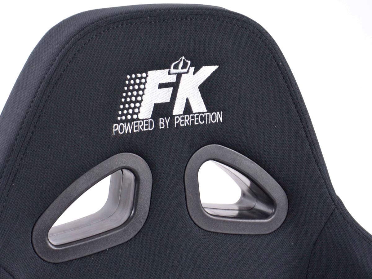 FK Sportsitze Auto Halbschalensitze Set Sport Stoff schwarz mit Sitzheizung u. Massage