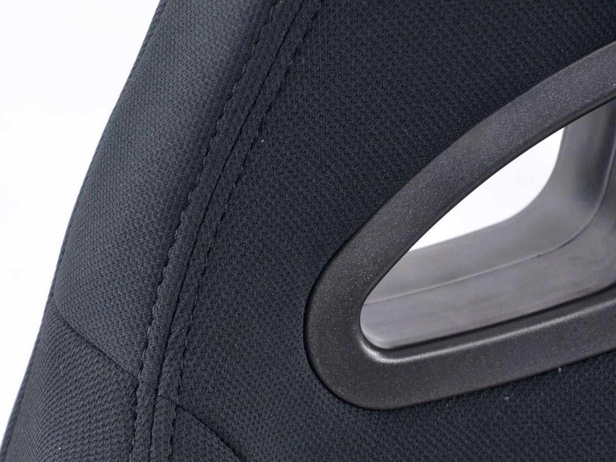 FK Sportsitze Auto Halbschalensitze Set Sport Stoff schwarz mit Sitzheizung