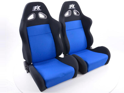 FK Sportsitze Auto Halbschalensitze Set Sport in Motorsport-Optik