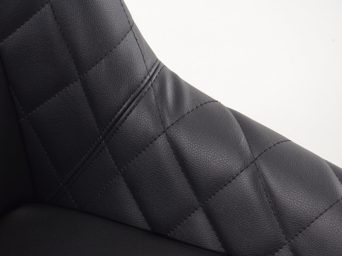 FK Oldtimersitze Auto Vollschalensitze Set im Retro-Look schwarz