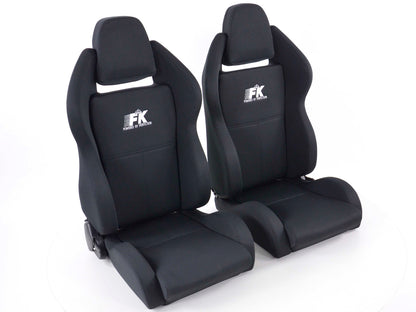 FK Sportsitze Auto Halbschalensitze Set Race 5 mit Sitzheizung u. Massage