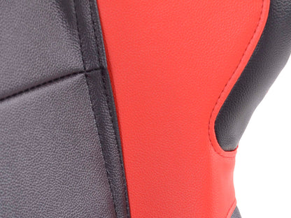 FK Sportsitze Auto Halbschalensitze Set Boston in Motorsport-Optik