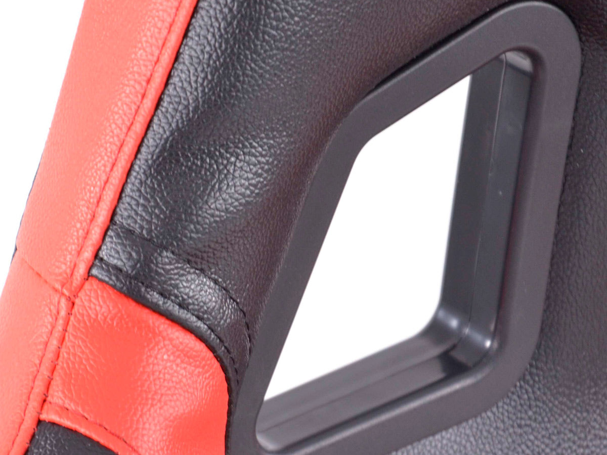FK Sportsitze Auto Halbschalensitze Set Boston in Motorsport-Optik