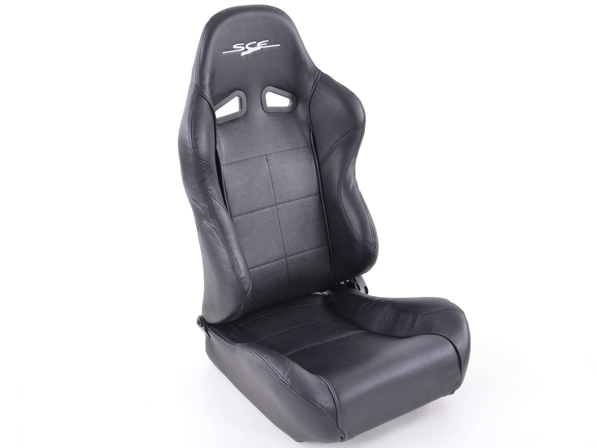 FK Sportsitze Auto Halbschalensitze Set SCE-Sportive 1 Kunstleder schwarz