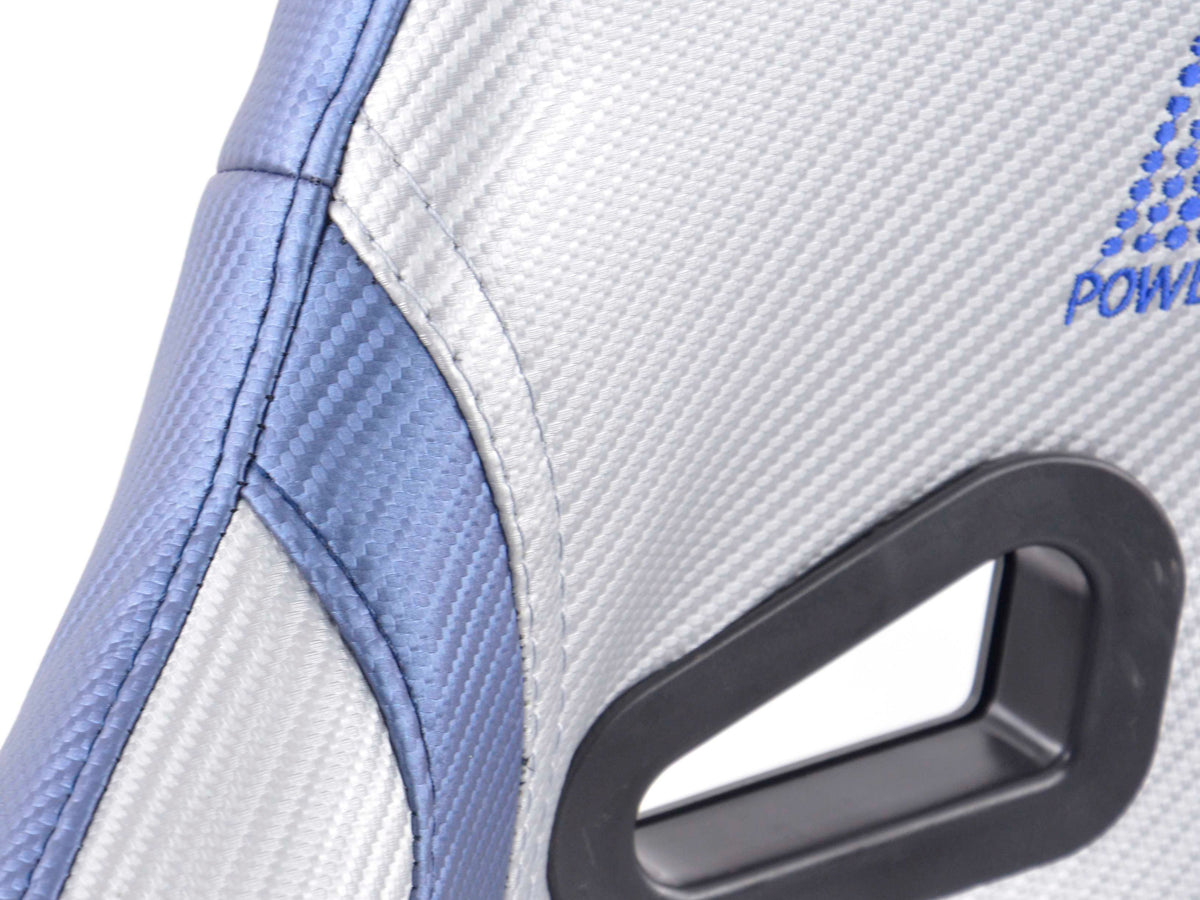 FK Sportsitze Auto Halbschalensitze Set Spacelook Carbon in Motorsport-Optik