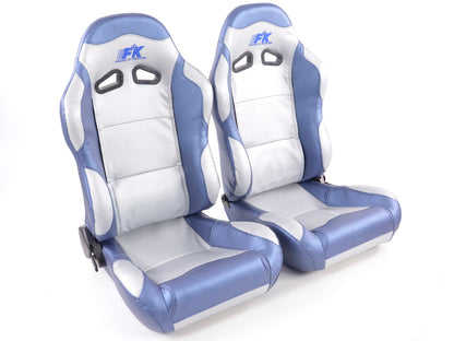 FK Sportsitze Auto Halbschalensitze Set Spacelook Carbon in Motorsport-Optik