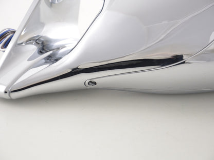 Außenspiegel Sportspiegel Set N-Look 4-polig verstellbar mit Chrom-Blende chrom Linkslenker