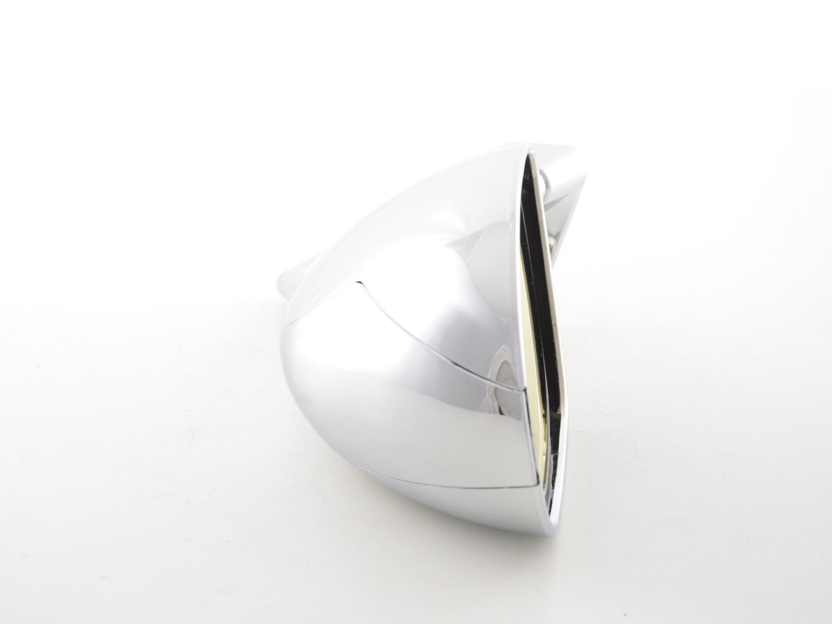 Außenspiegel Sportspiegel Set Speed-Look manuell verstellbar mit Chrom-Blende chrom Linkslenker