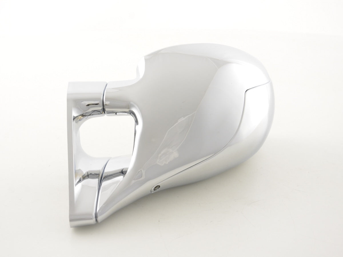 Außenspiegel Sportspiegel Set Speed-Look manuell verstellbar mit Chrom-Blende chrom Linkslenker