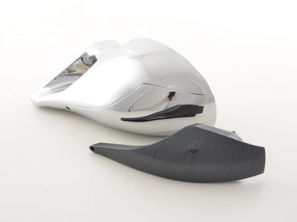 Außenspiegel Sportspiegel Set Speed-Look manuell verstellbar mit Chrom-Blende chrom Linkslenker