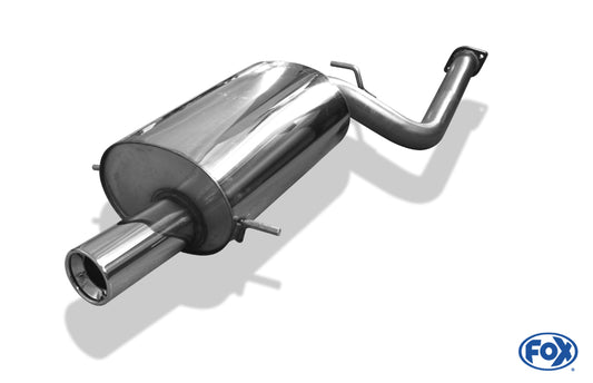 FOX Subaru Impreza - GF/GC/GD/GG Endschalldämpfer Ø63,5mm - 1x90 Typ 13