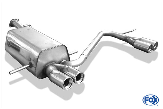 FOX Subaru Impreza - GF/GC/GD/GG Endschalldämpfer Ausgang rechts/links - 2x76 Typ 13 rechts/links