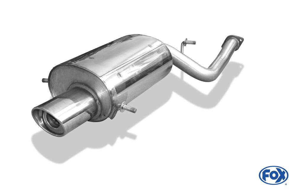 FOX Subaru Impreza GD/ GG - Stufenheck/ Kombi Endschalldämpfer Ø63,5mm - 129x106 Typ 33