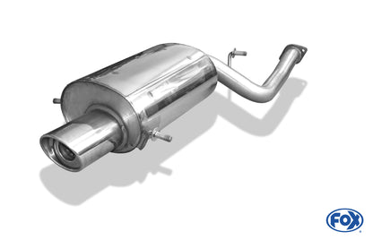 FOX Subaru Impreza GD/ GG - Stufenheck/ Kombi Endschalldämpfer Ø63,5mm - 129x106 Typ 33