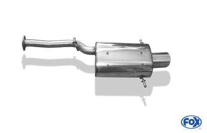 FOX Subaru Impreza GD/ GG - Stufenheck/ Kombi Endschalldämpfer Ø63,5mm - 129x106 Typ 33