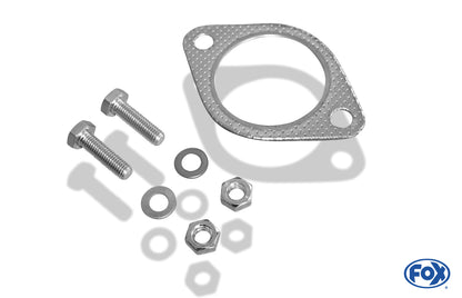 FOX Subaru Impreza GD/ GG - Stufenheck/ Kombi Endschalldämpfer Ø63,5mm - 1x100 Typ 17