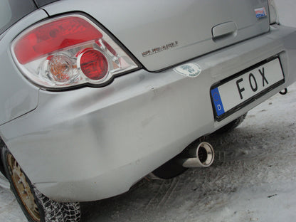 FOX Subaru Impreza GD/ GG - Stufenheck/ Kombi Endschalldämpfer - 1x100 Typ 13