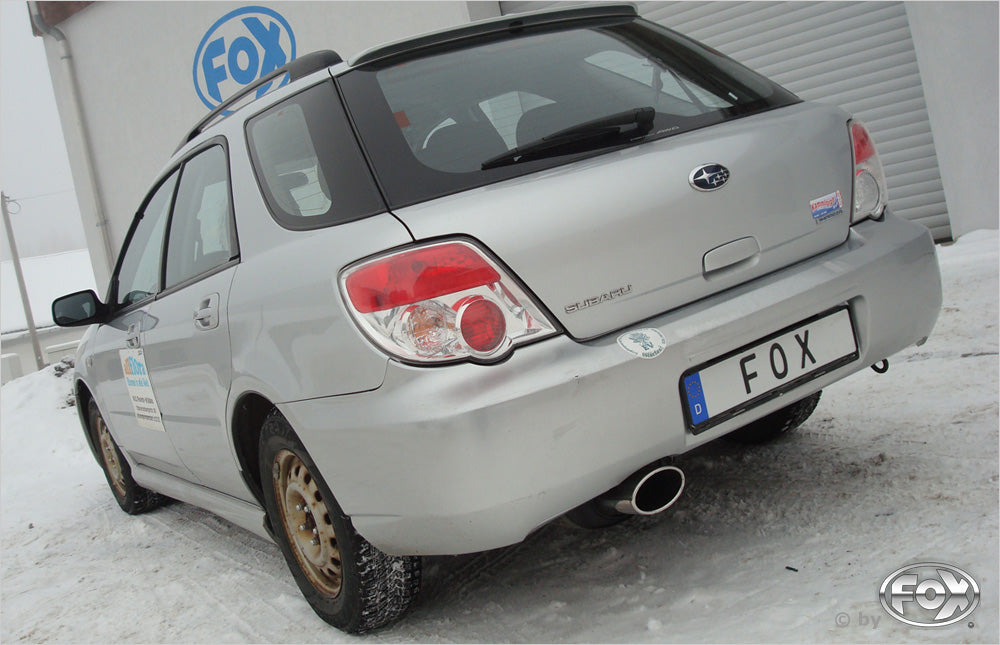 FOX Subaru Impreza GD/ GG - Stufenheck/ Kombi Endschalldämpfer - 140x90 Typ 44