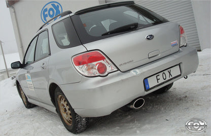 FOX Subaru Impreza GD/ GG - Stufenheck/ Kombi Endschalldämpfer - 140x90 Typ 44