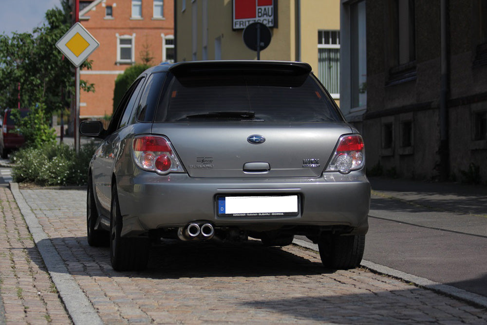 FOX Subaru Impreza Typ WRX/ STI Endschalldämpfer Ø70mm - 2x80 Typ 13