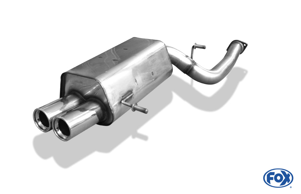 FOX Subaru Impreza Typ WRX/ STI Endschalldämpfer Ø70mm - 2x80 Typ 13