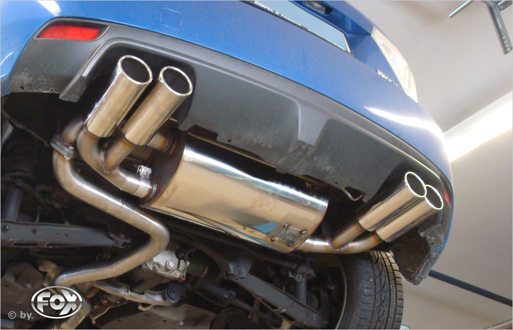 FOX Subaru Impreza GRF 4x4 - WRX Endschalldämpfer quer Ausgang rechts/links - 2x100 Typ 12 rechts/links