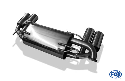 FOX Subaru Impreza GRF 4x4 - WRX Endschalldämpfer quer Ausgang rechts/links - 2x100 Typ 12 rechts/links