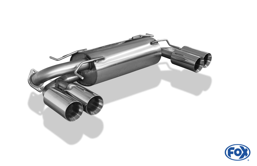 FOX Subaru Impreza GRF 4x4 - WRX Endschalldämpfer quer Ausgang rechts/links - 2x100 Typ 24 rechts/links