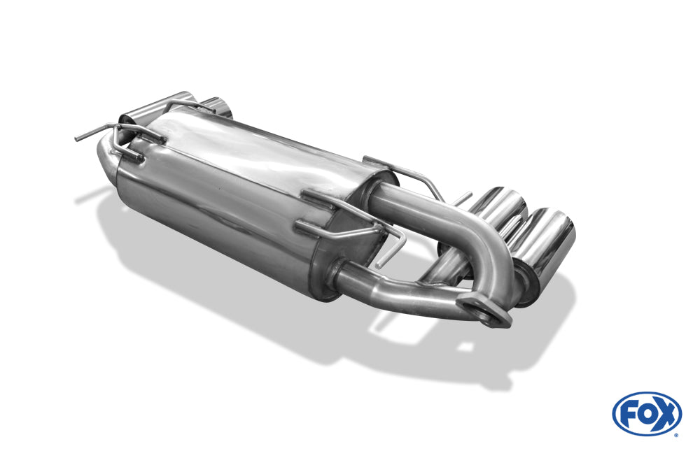 FOX Subaru Impreza GRF 4x4 - WRX Endschalldämpfer quer Ausgang rechts/links - 2x100 Typ 24 rechts/links
