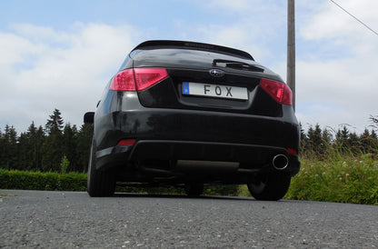FOX Subaru Impreza GHD Schrägheck Endschalldämpfer quer rechts - 129x106 Typ 32