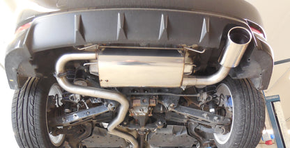 FOX Subaru Impreza GHD Schrägheck Endschalldämpfer quer rechts - 129x106 Typ 32