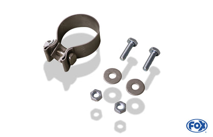 FOX Subaru Impreza GHD Schrägheck Endschalldämpfer quer rechts - 129x106 Typ 32