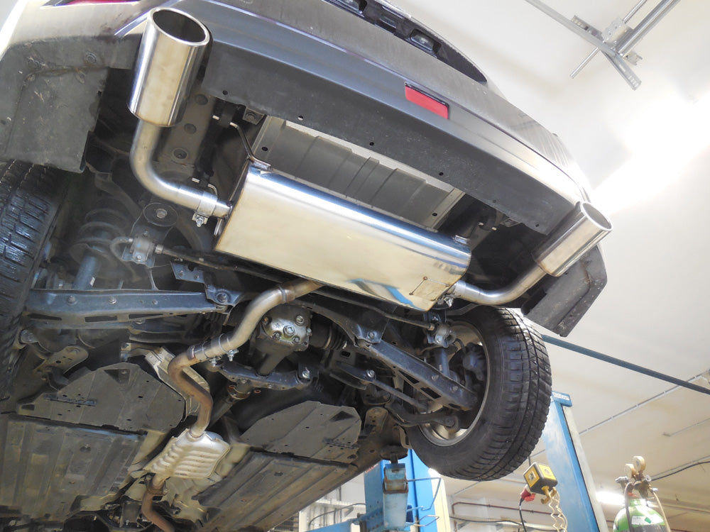 FOX Subaru Impreza GP 4x4 Endschalldämpfer quer Ausgang rechts/links - 115x85 Typ 38 rechts/links