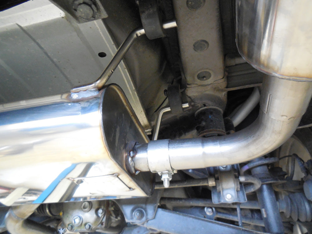 FOX Subaru Impreza GP 4x4 Endschalldämpfer quer Ausgang rechts/links - 1x100 Typ 27 rechts/links