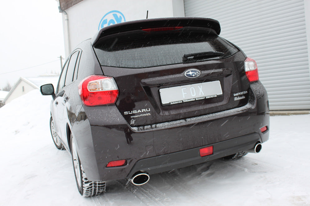 FOX Subaru Impreza GP 4x4 Endschalldämpfer quer Ausgang rechts/links - 115x85 Typ 38 rechts/links