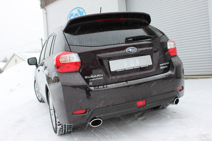 FOX Subaru Impreza GP 4x4 Endschalldämpfer quer Ausgang rechts/links - 115x85 Typ 38 rechts/links