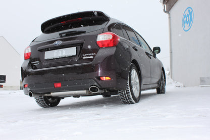 FOX Subaru Impreza GP 4x4 Endschalldämpfer quer Ausgang rechts/links - 115x85 Typ 38 rechts/links