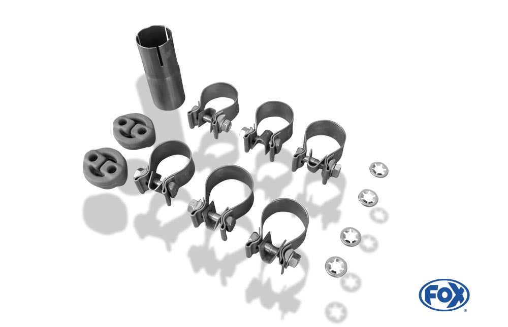 FOX Subaru Impreza GP 4x4 Endschalldämpfer quer Ausgang rechts/links - 1x100 Typ 27 rechts/links