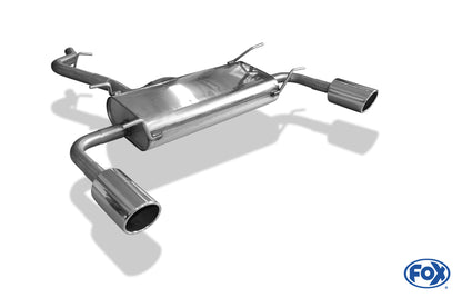 FOX Subaru Impreza GT7 AWD Endschalldämpfer quer Ausgang rechts/links - 1x100 Typ 16 rechts/links