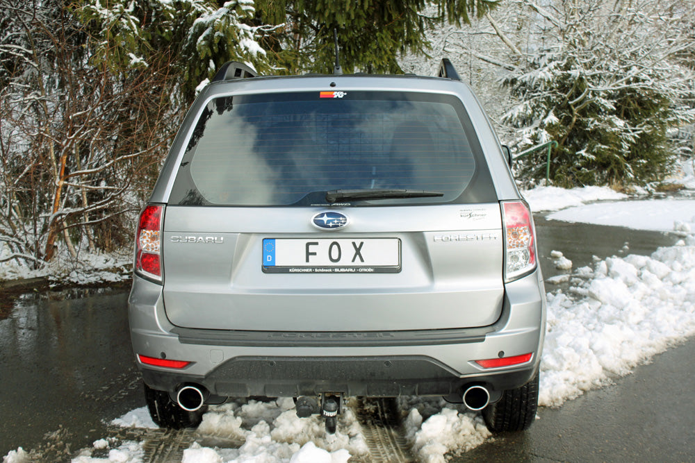 FOX Subaru Forester - SH Endschalldämpfer rechts/links - 1x100 Typ 16 rechts/links