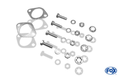 FOX Subaru Forester - SH Endschalldämpfer rechts/links - 1x100 Typ 16 rechts/links