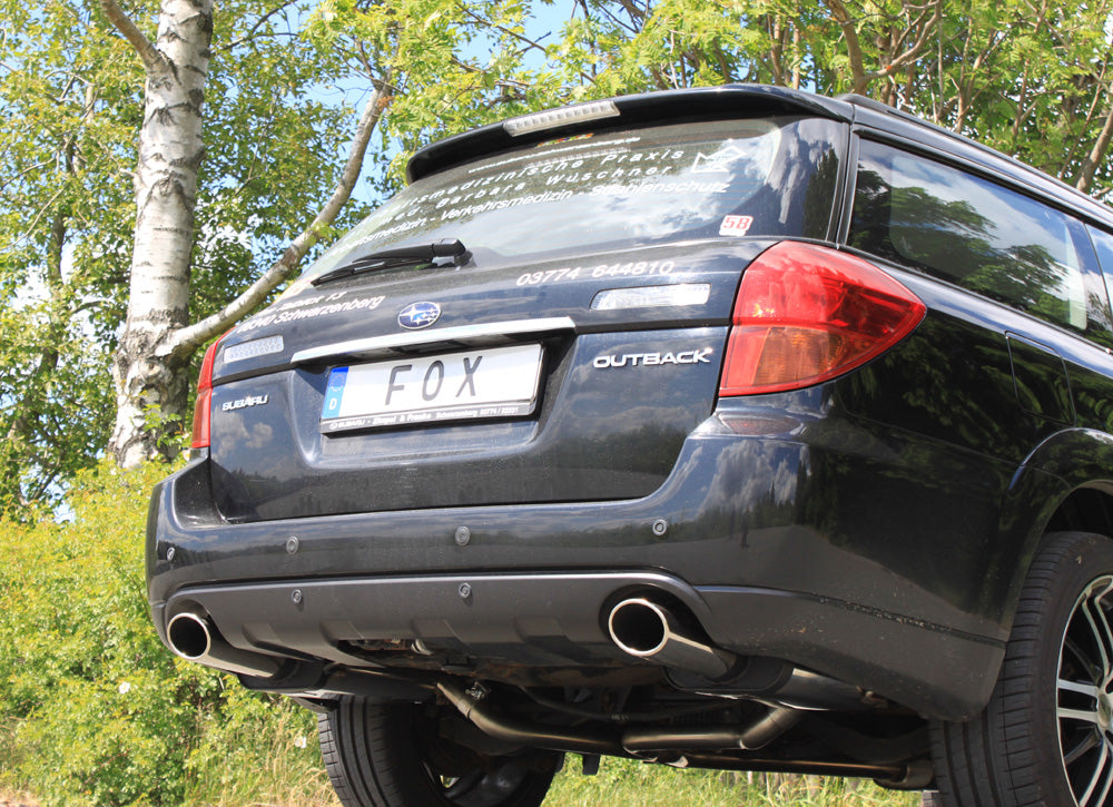 FOX Subaru Outback/ Legacy Outback BP - Kombi (Station Wagon) Endschalldämpfer rechts/links - 115x85 Typ 44 rechts/links