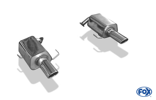FOX Subaru Outback/ Legacy Outback BP - Kombi (Station Wagon) Endschalldämpfer rechts/links - 115x85 Typ 44 rechts/links