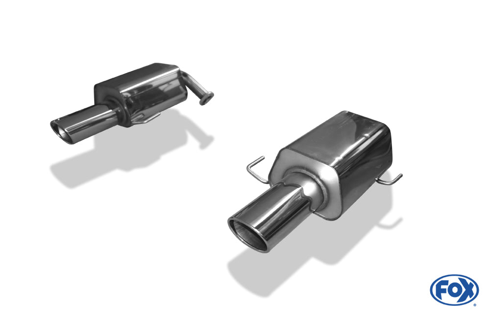 FOX Subaru Outback/ Legacy BL - Limousine Endschalldämpfer rechts/links - 129x106 Typ 44 rechts/links